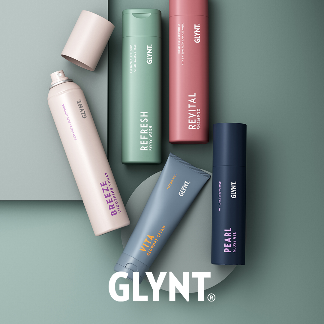 GLYNT Produkte Keyvisual – bei UnicoStyle Karlsruhe erhältlich